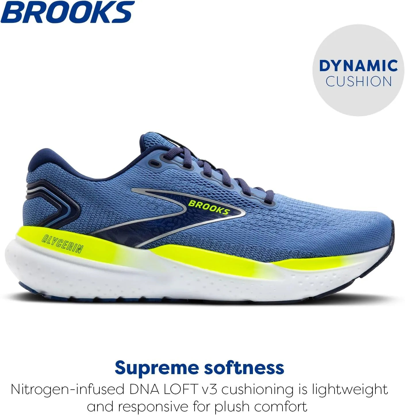 Brooks Men’s Glycerin 21 Neutral Running Shoe