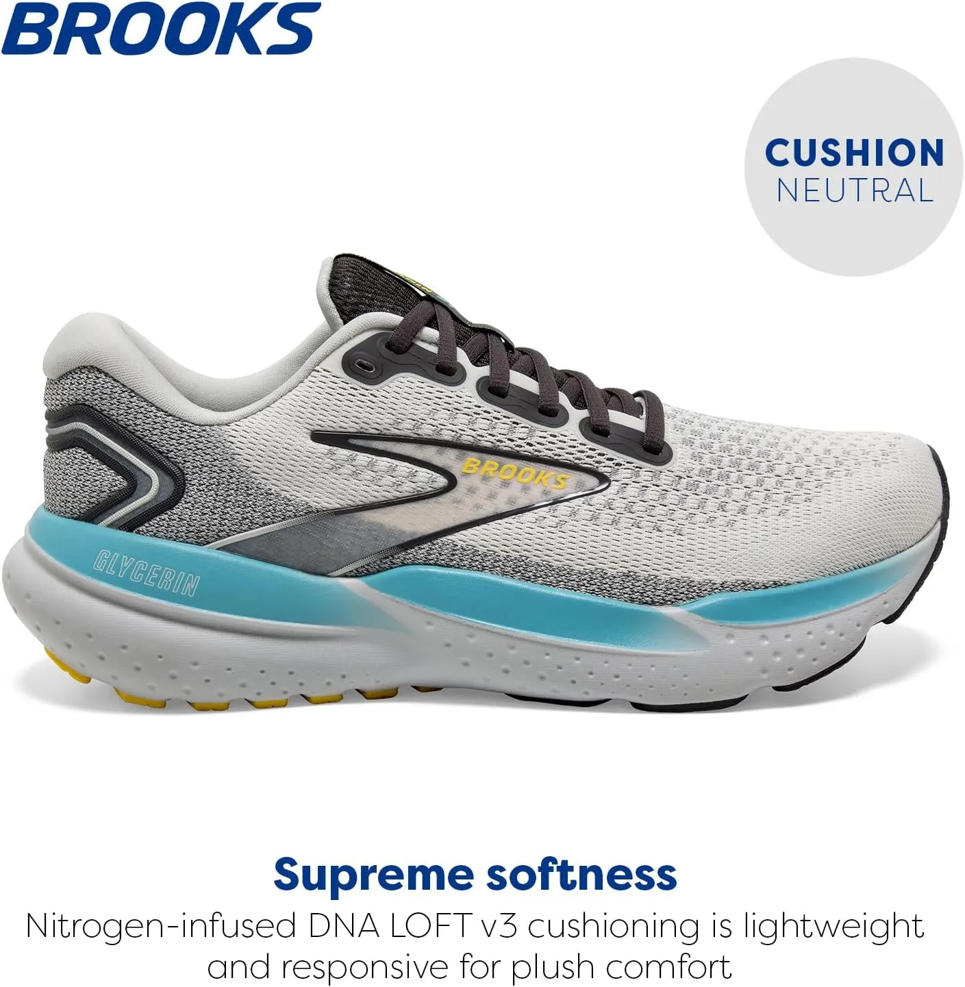 Brooks Men’s Glycerin 21 Neutral Running Shoe