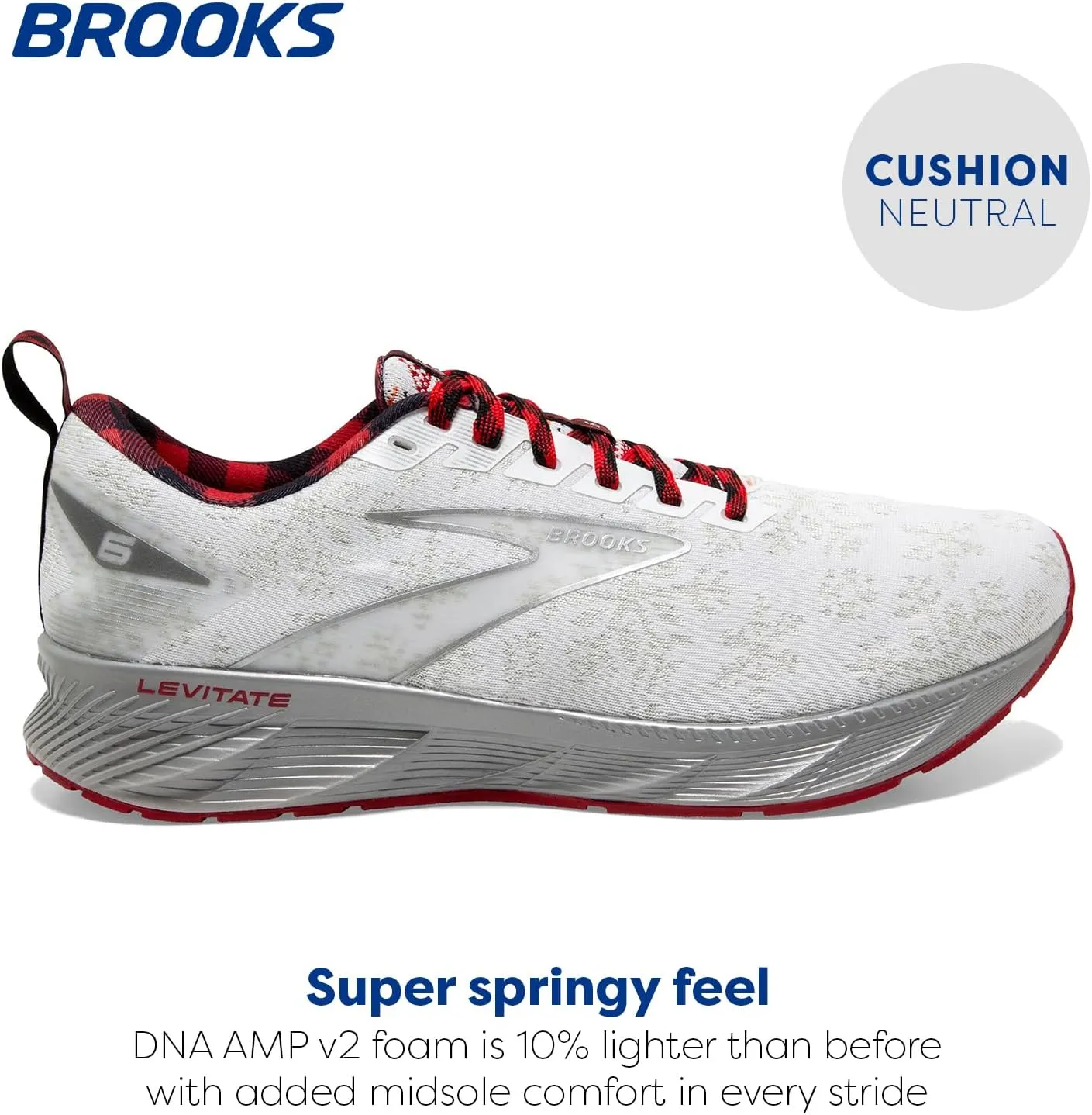 Brooks Women’s Levitate 6 Neutral Running Shoe