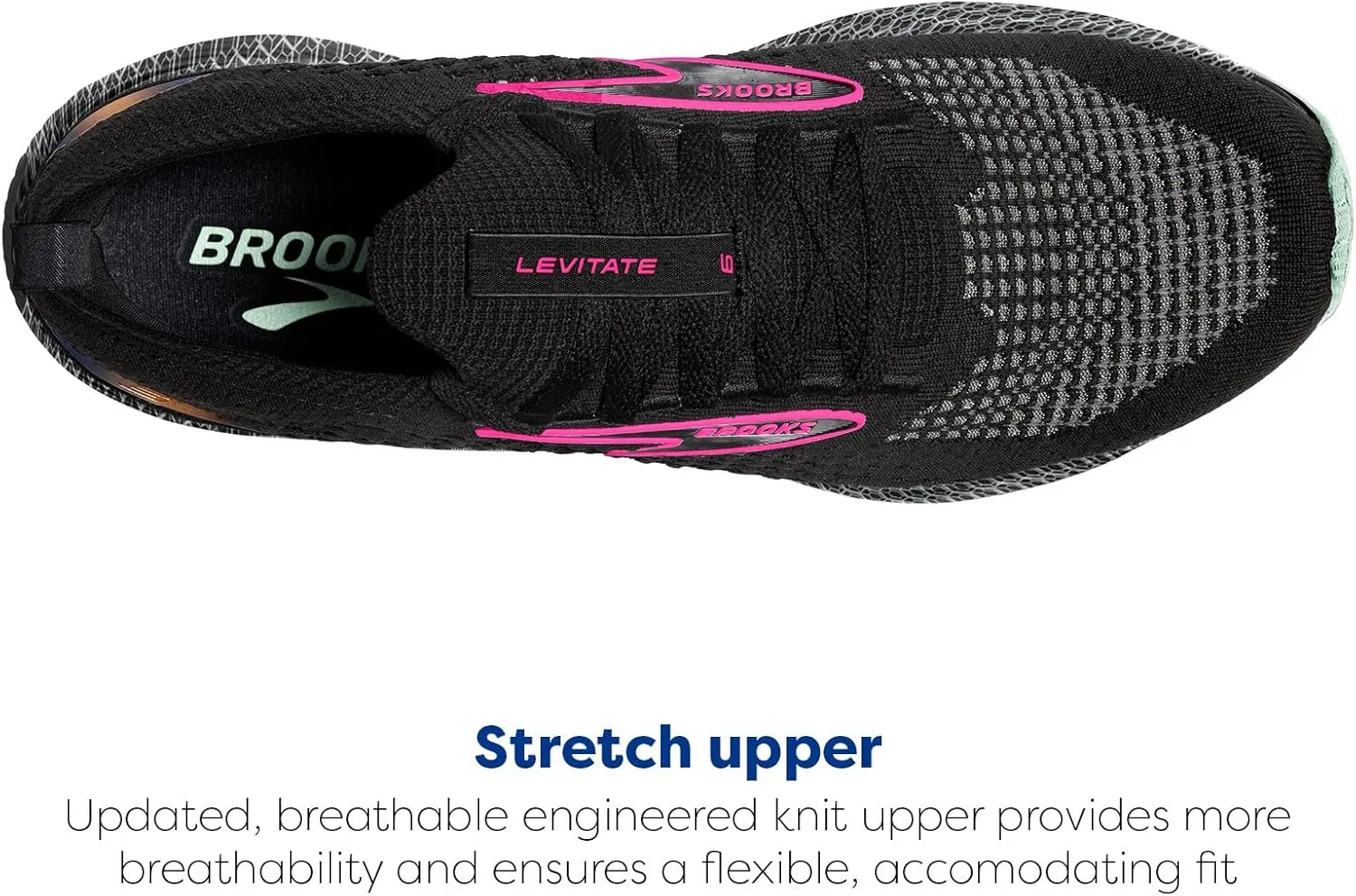 Brooks Women’s Levitate Stealthfit 6 Neutral Running Shoe