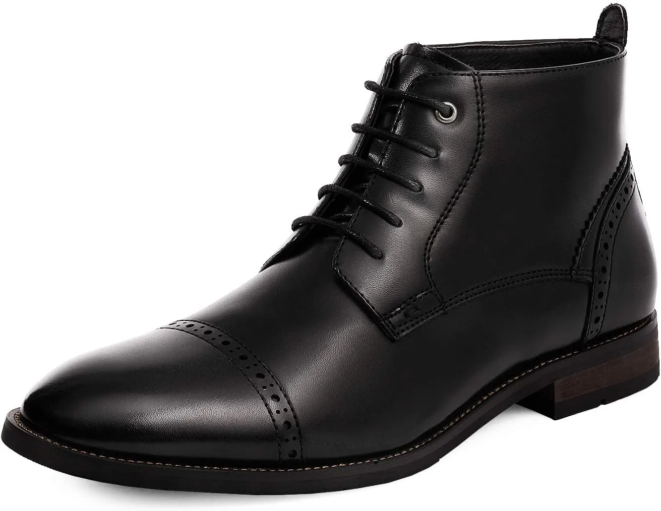 Bruno Marc Men's Dress Ankle Boots Cap Toe Oxford Boot