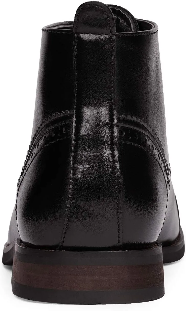 Bruno Marc Men's Dress Ankle Boots Cap Toe Oxford Boot