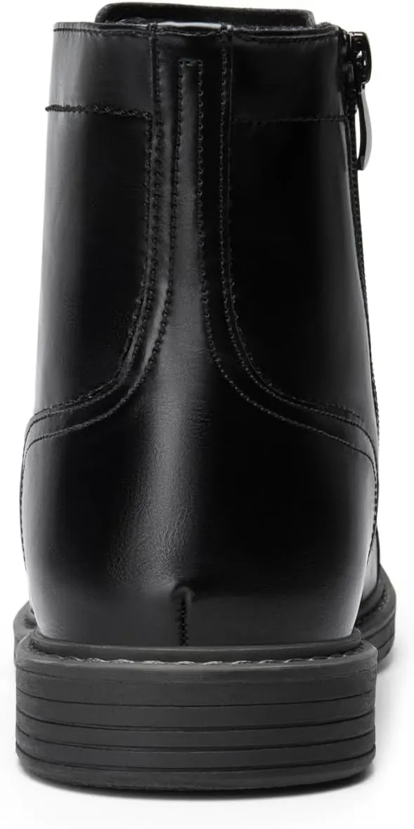Bruno Marc Men's Motorcycle Boots Oxford Dress Boot