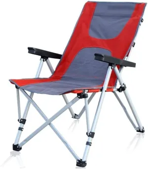 Camping Chair Folding Portable Outdoor Back Adjustable Beach Fishing Chairs for Adults