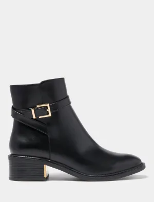 Charlie Strapping Trim Chelsea Boot