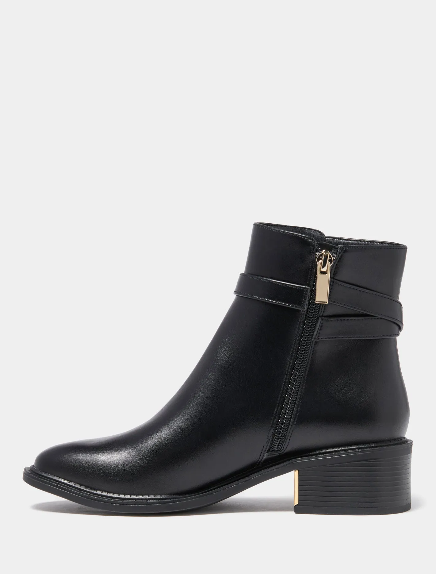 Charlie Strapping Trim Chelsea Boot