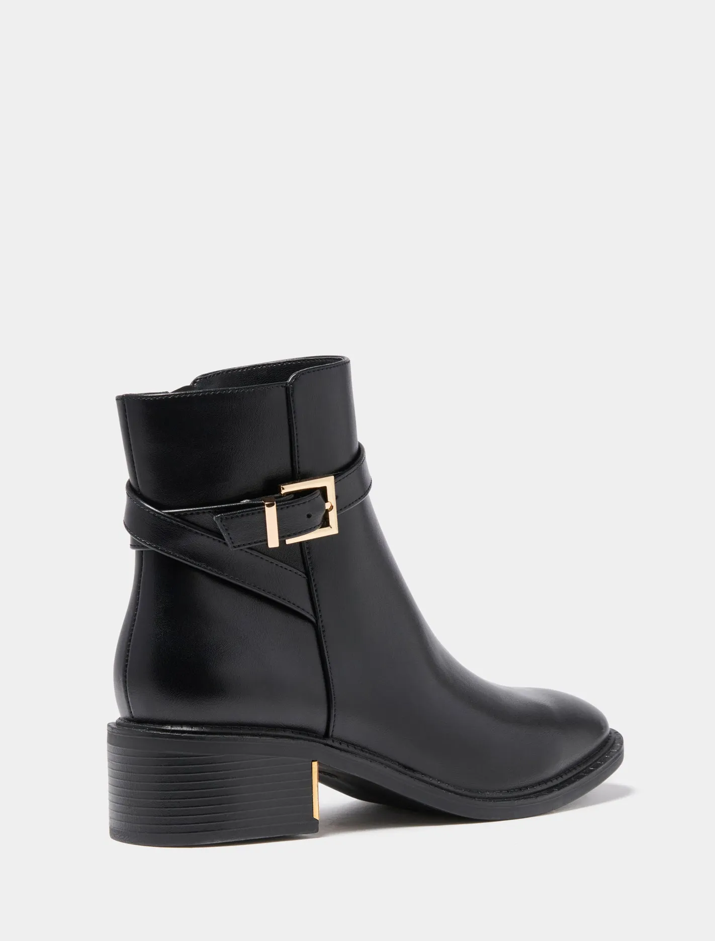 Charlie Strapping Trim Chelsea Boot