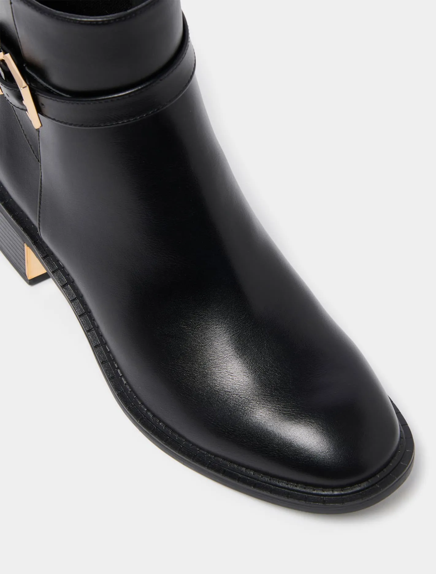 Charlie Strapping Trim Chelsea Boot