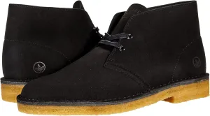 Clarks Desert Boot Black Vegan 8 D (M)