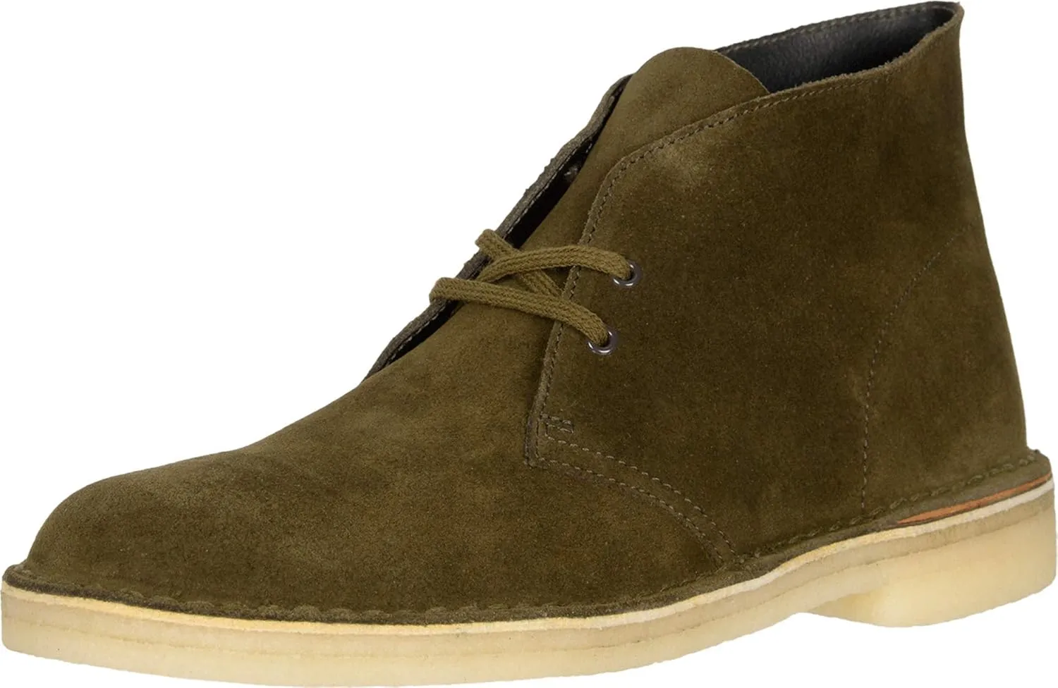 Clarks Desert Boot Dark Olive Suede 7.5 D (M)