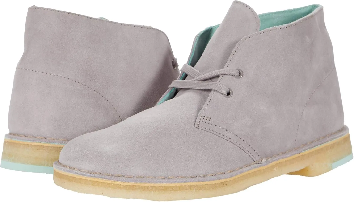 Clarks Desert Boot Grey Combi 7 D (M)