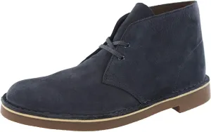 Clarks Men's Bushacre 2 Desert Boot (7.5, Navy Nubuck)