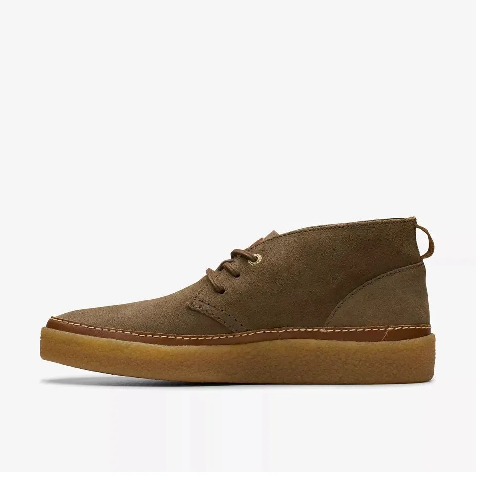 Clarks Men's Oakpark Mid Dark Grey Leather 26179464