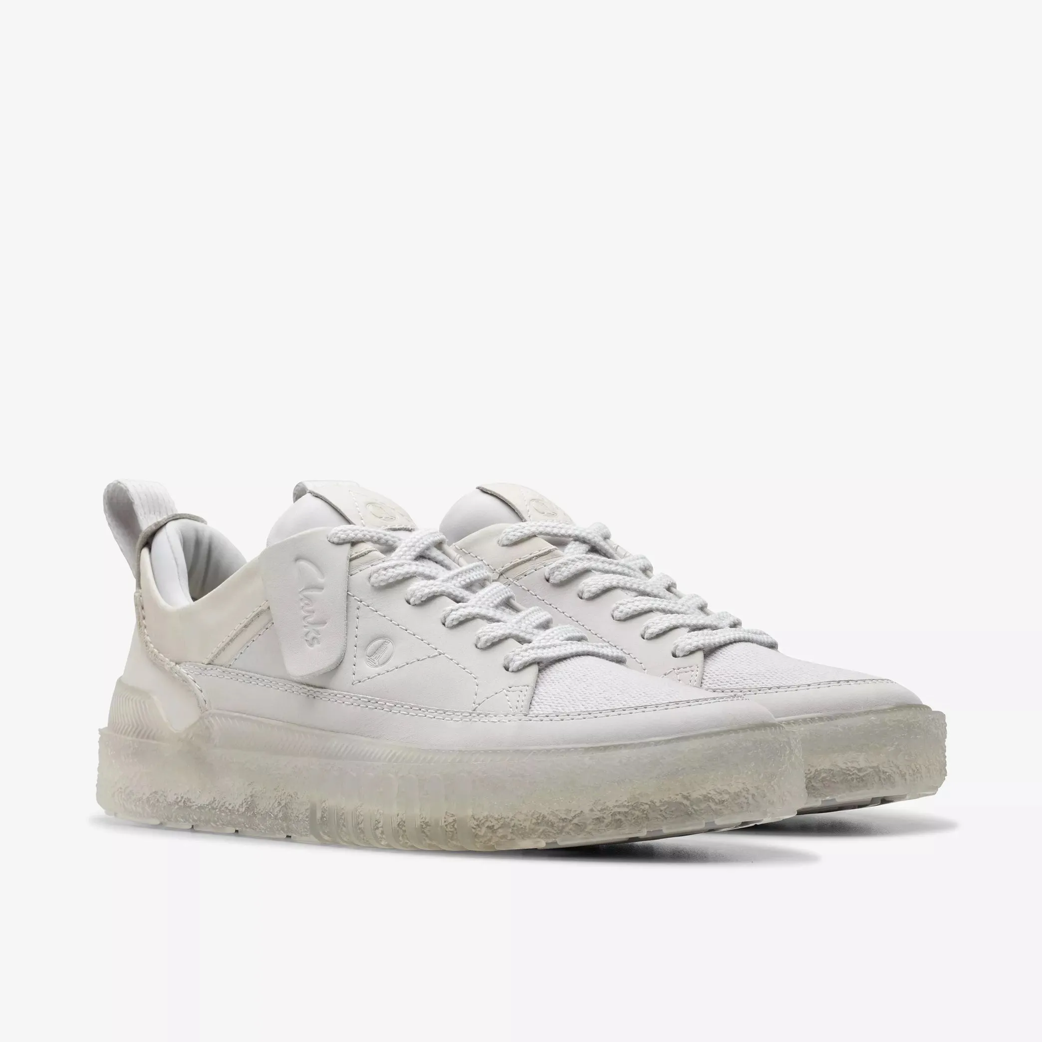Clarks Men's Somerset Lace Off White Nbk 26176186
