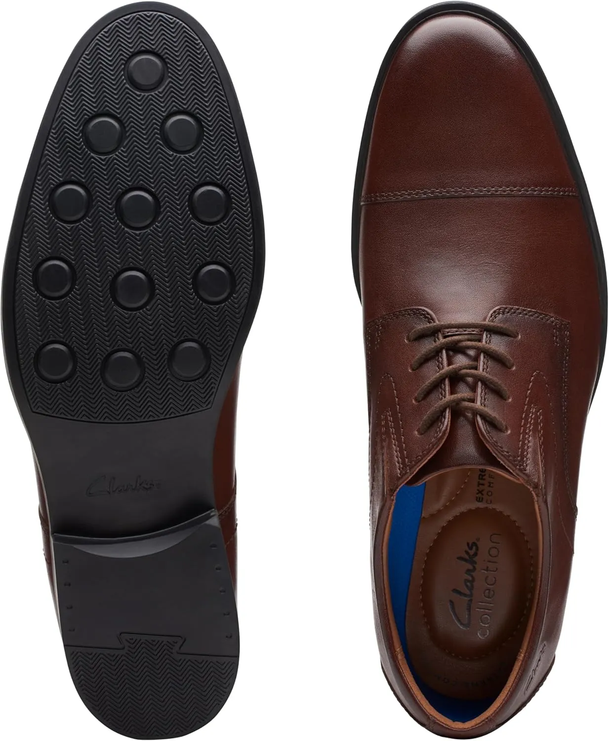 Clarks Men's Whiddon Cap Oxford
