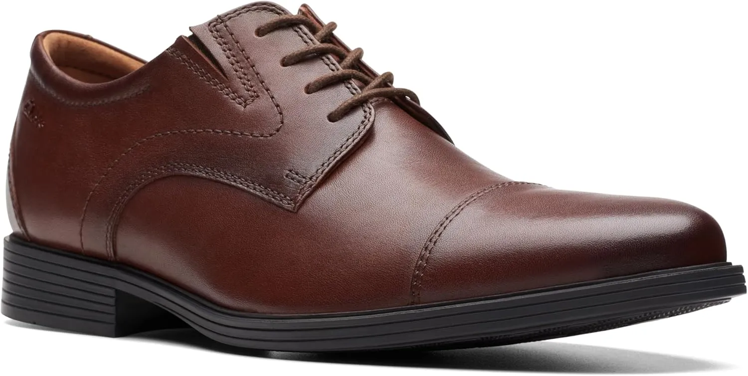 Clarks Men's Whiddon Cap Oxford