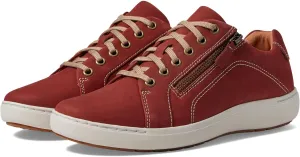 Clarks Unisex Nalle Lace Sneaker, Chestnut N, 0 US Women