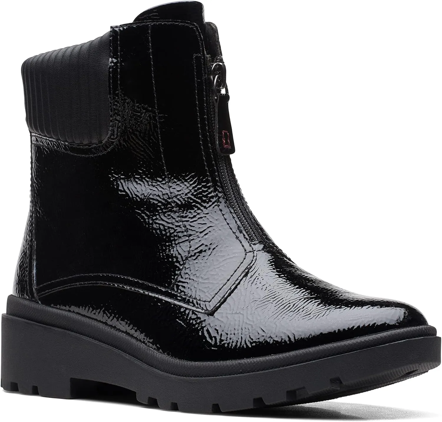 Clarks Women's Calla Zip Mid Calf Boot