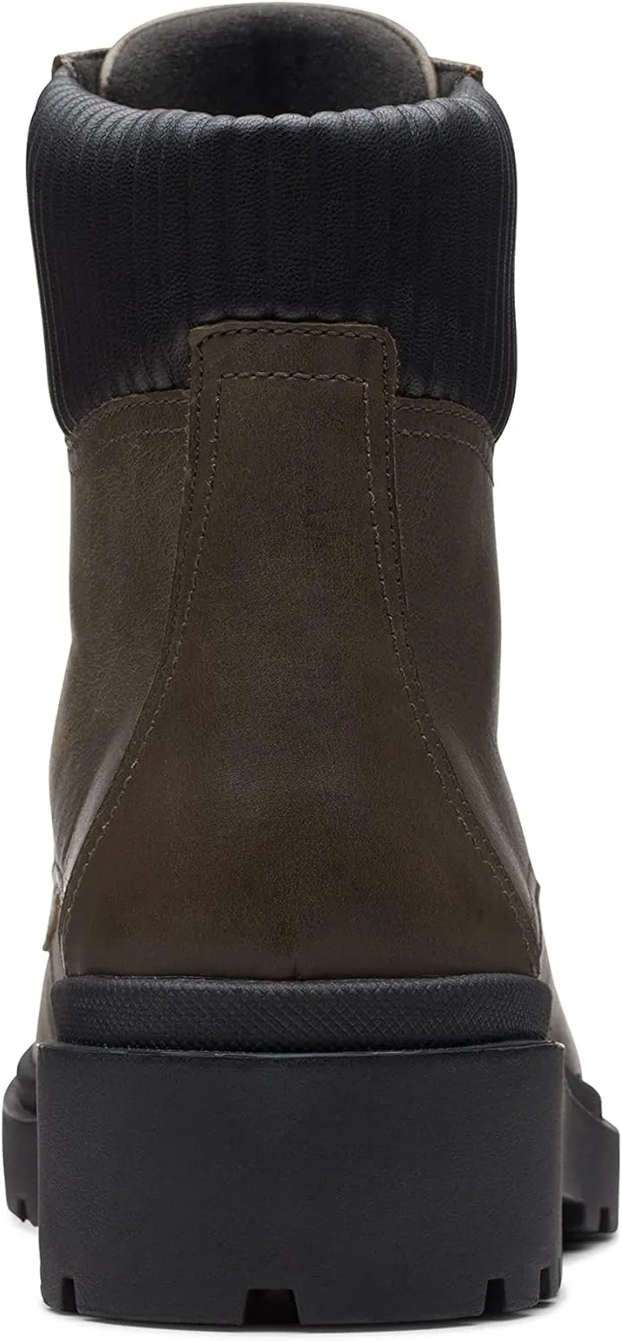 Clarks Women's Calla Zip Mid Calf Boot