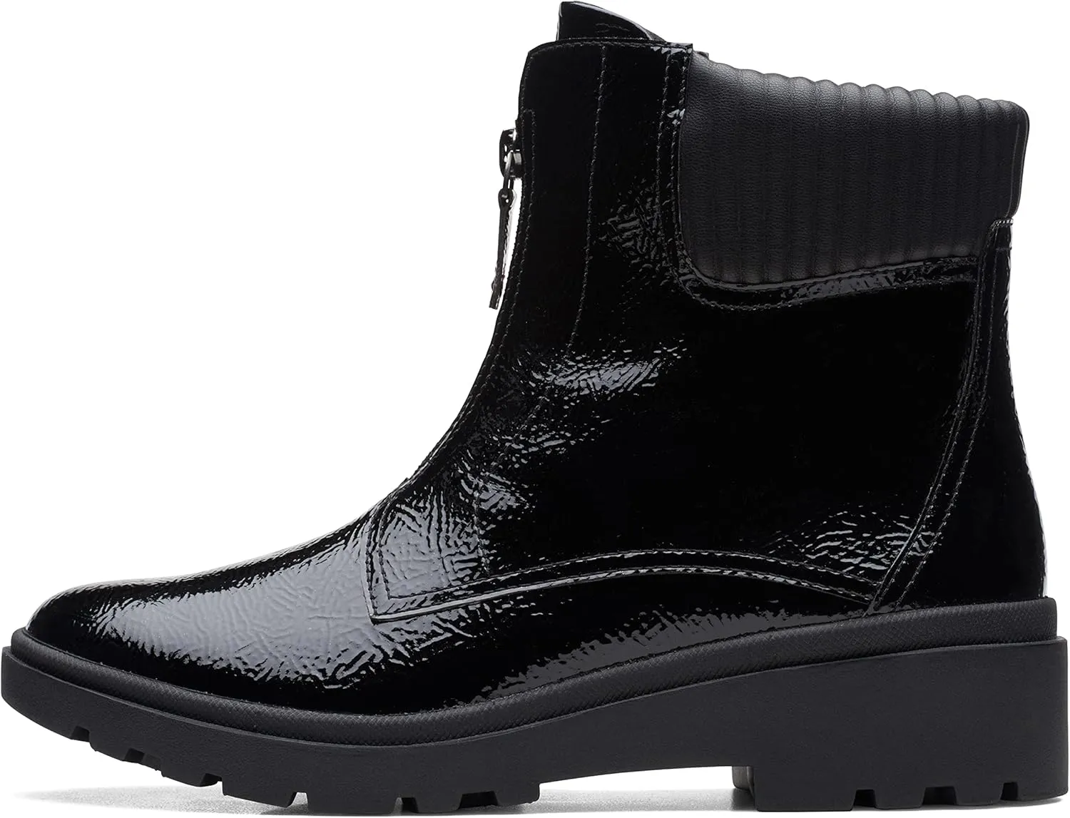 Clarks Women's Calla Zip Mid Calf Boot