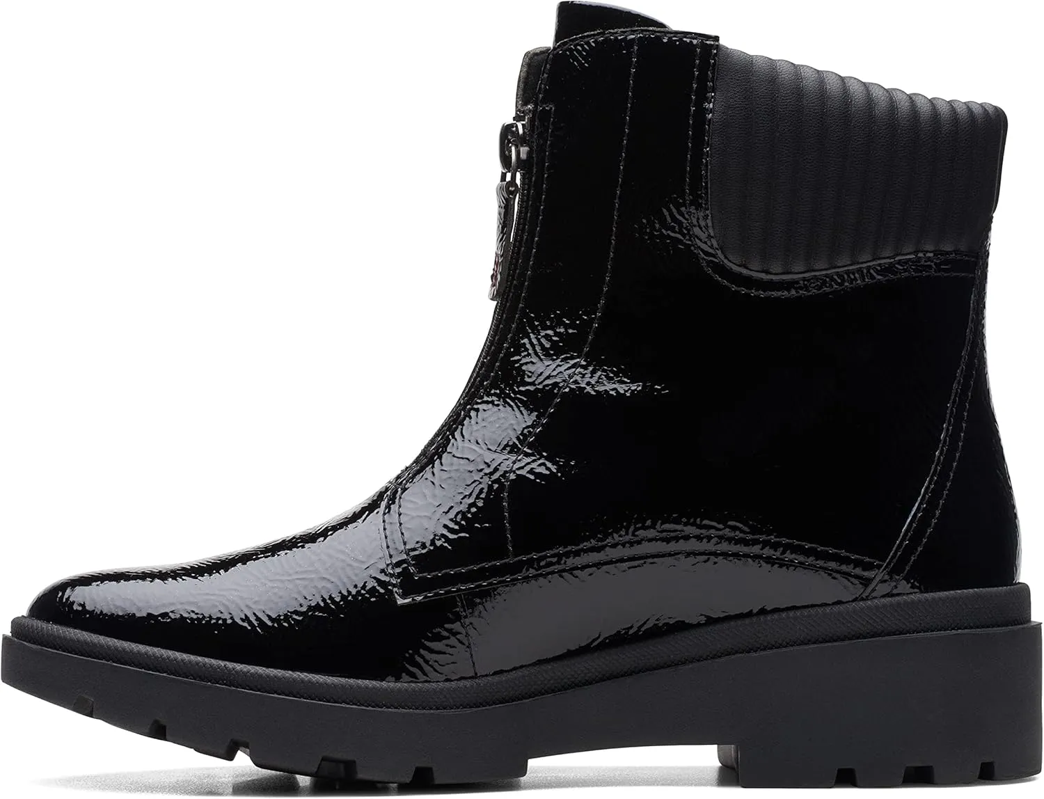 Clarks Women's Calla Zip Mid Calf Boot