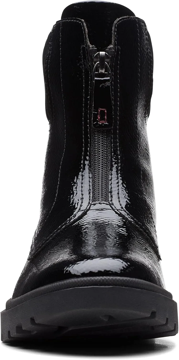 Clarks Women's Calla Zip Mid Calf Boot