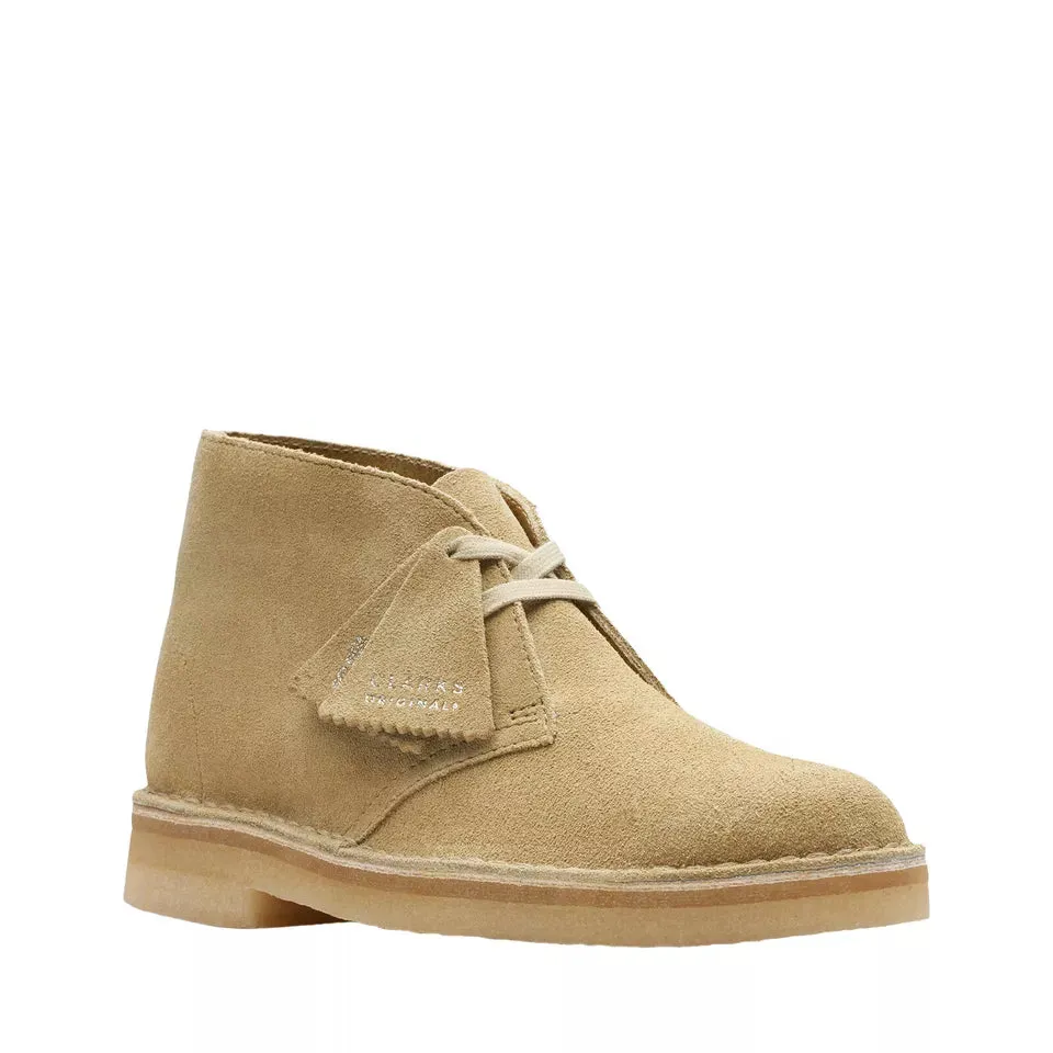 Clarks Women's Desert Boot Brown Suede 26169946