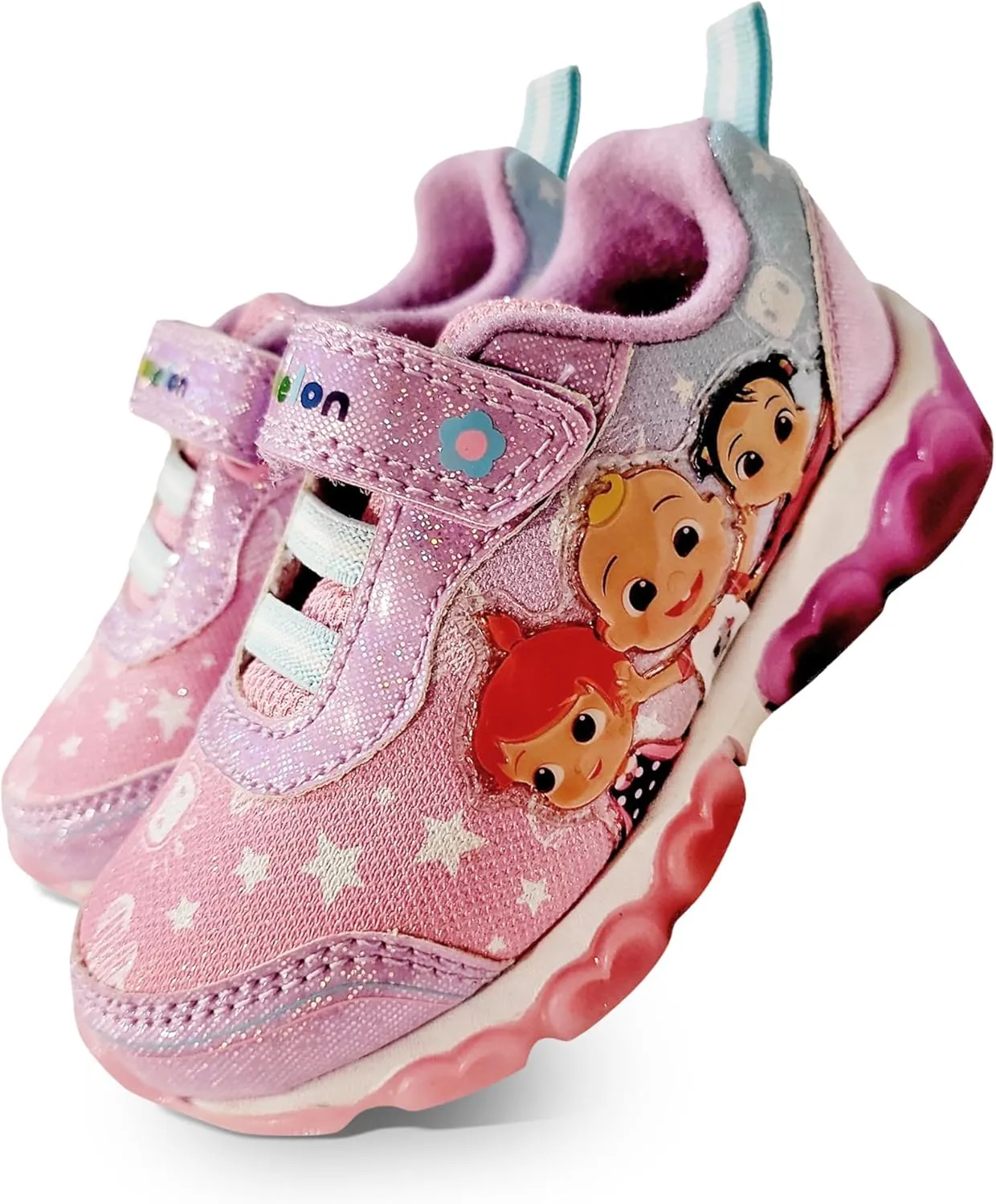 Cocomelon Girl's Lighted Athletic Sneaker