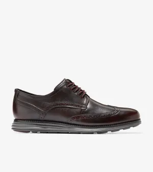 Cole Haan ØriginalGrand Wingtip Oxford Bloodstone Brush-Off - Tornado C37676