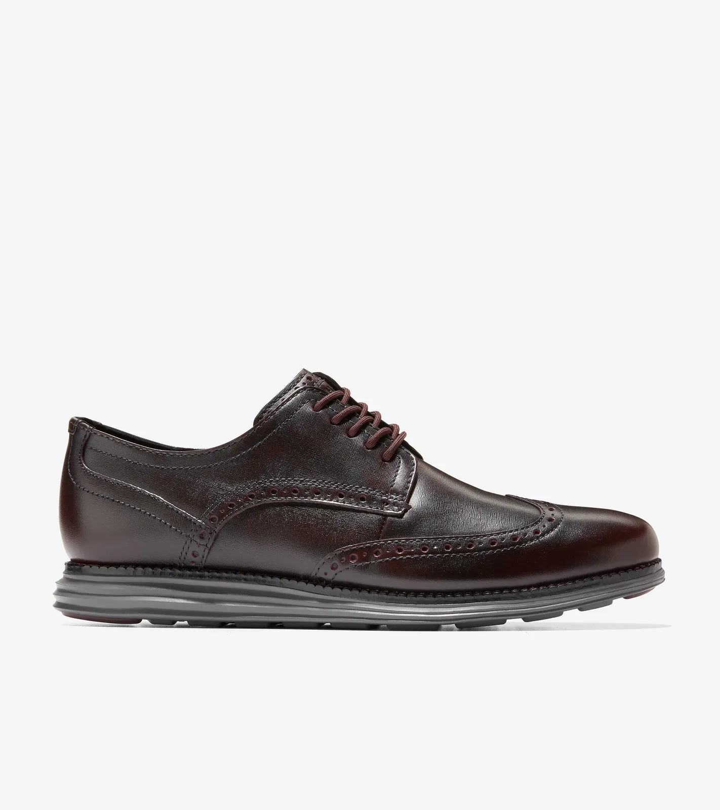 Cole Haan ØriginalGrand Wingtip Oxford Bloodstone Brush-Off - Tornado C37676