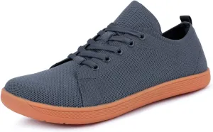 Couple Solid Color Wide Head Outdoor Barefoot Casual Shoes Breathable Comfortable Mens Sneaker Shoes with Arch Support