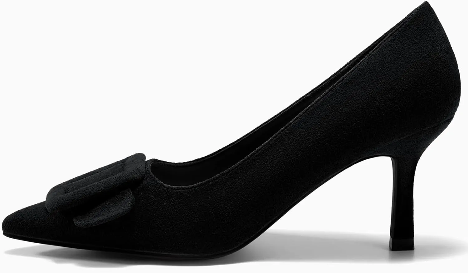 Coutgo Women's Closed Pointed Toe Pumps Stiletto High Heels Wedding Party Dress Shoes