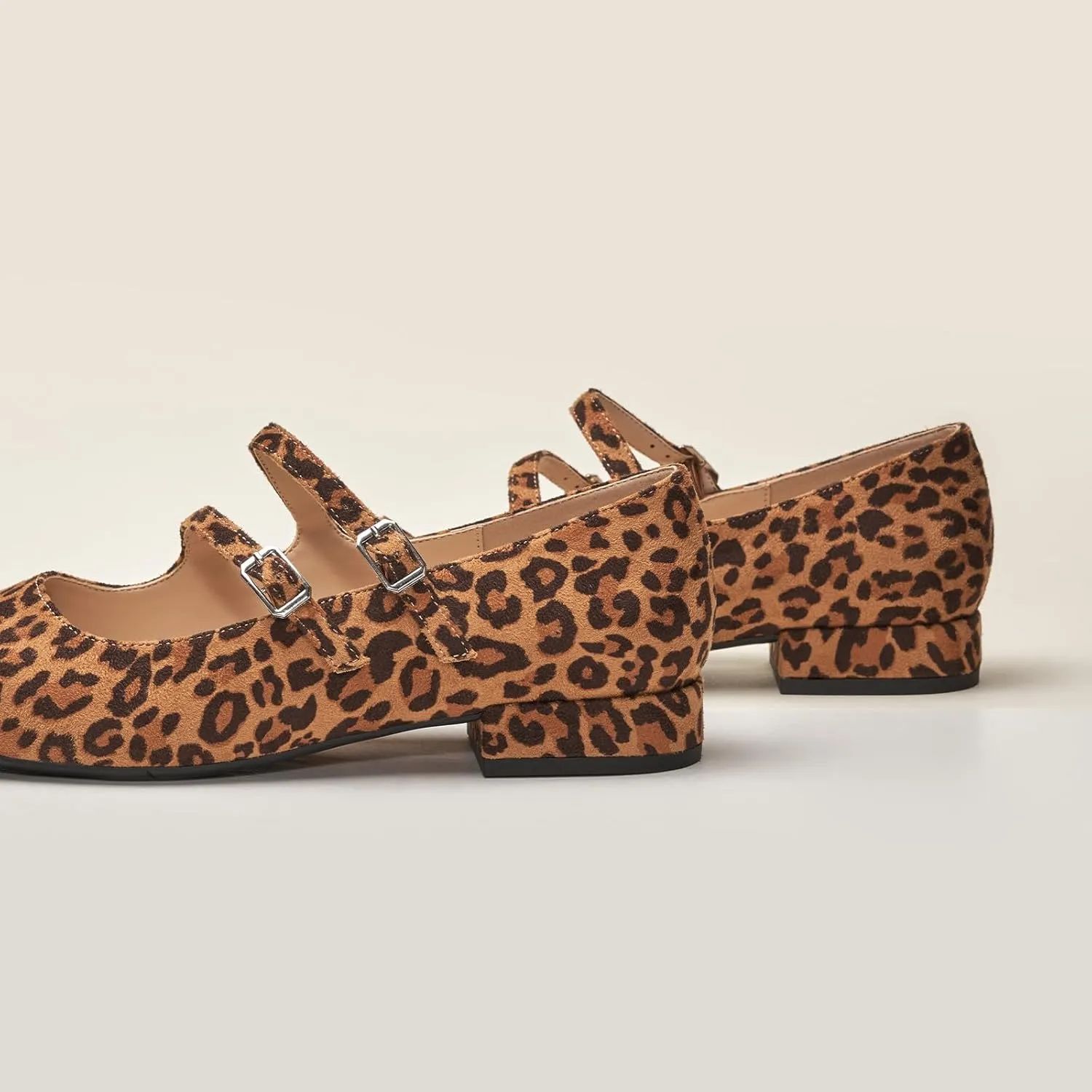 C.Paravano Luxury Mary Jane Ballet Flats: Adjustable Double Straps & Square Toe|Premium Comfort for Gallery Openings, Spring Brunches|Style w/Midi Skirts or Cropped Trousers