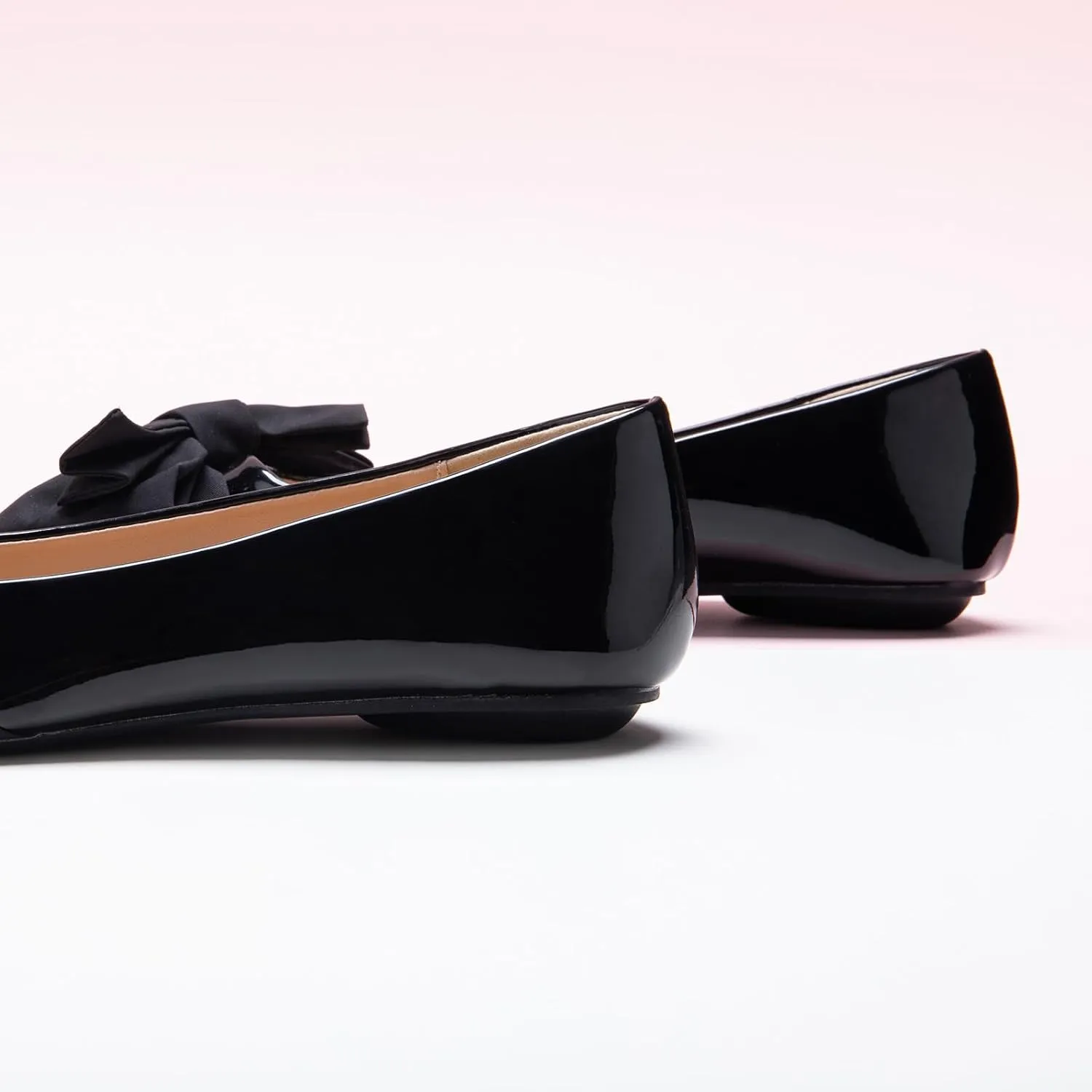 C.Paravano Pointy Bow Flats Women's Flats Comfortable Stylish Slip-On Shoes for Casual and Office