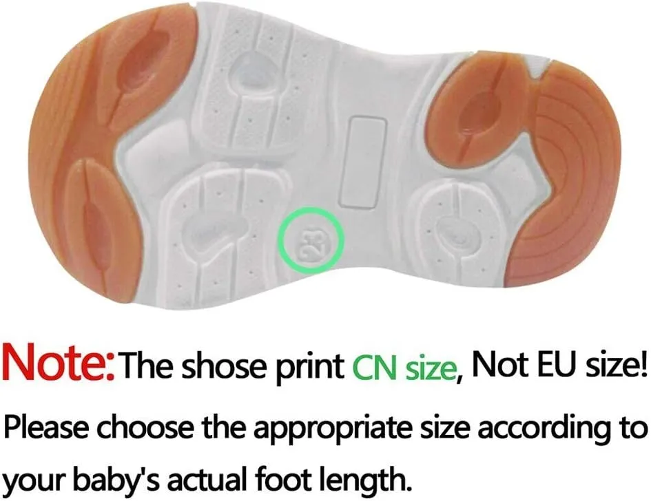 Crochet Light up Sneakers for Toddler Boys Kids Sole Non Slip Running Sport Shoes First Walking Lightweight Breathable