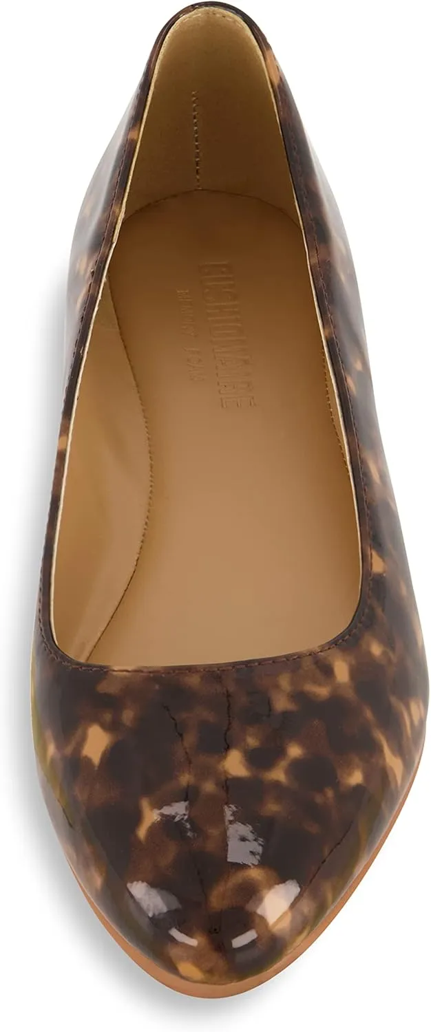 CUSHIONAIRE Women's Francie Flat with  Comfort Foam and Wide Widths Available