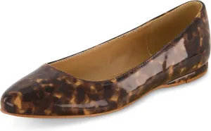 CUSHIONAIRE Women's Francie Flat with  Comfort Foam and Wide Widths Available