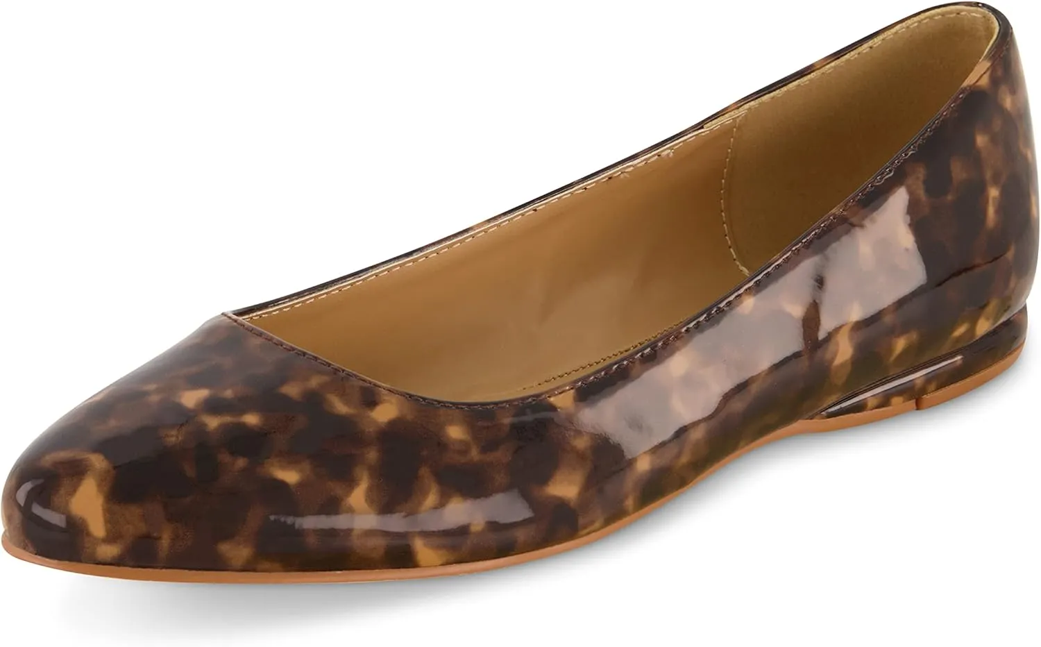 CUSHIONAIRE Women's Francie Flat with  Comfort Foam and Wide Widths Available