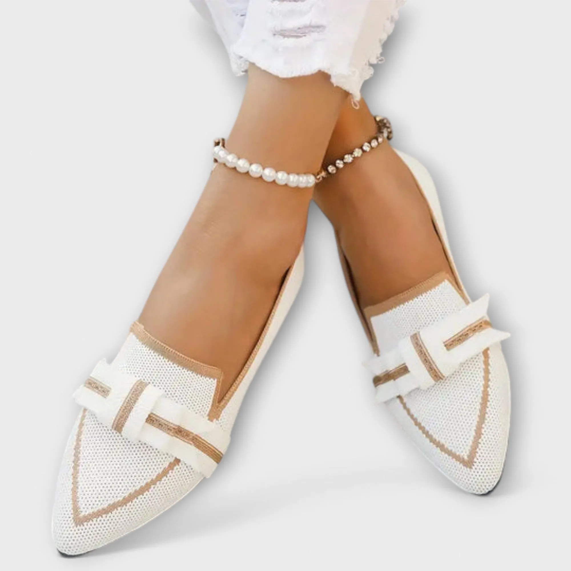 Danelle |  Knotted Comfort Flats