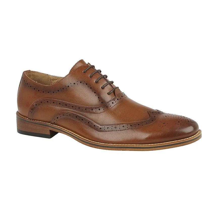 Dark Tan Goor Formal Shoe M424