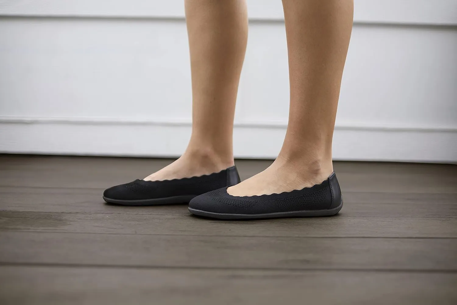 Dearfoams Women's Lightweight Washable Comfort Misty Ballet Flats