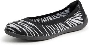 Dearfoams Women's Lightweight Washable Comfort Misty Ballet Flats