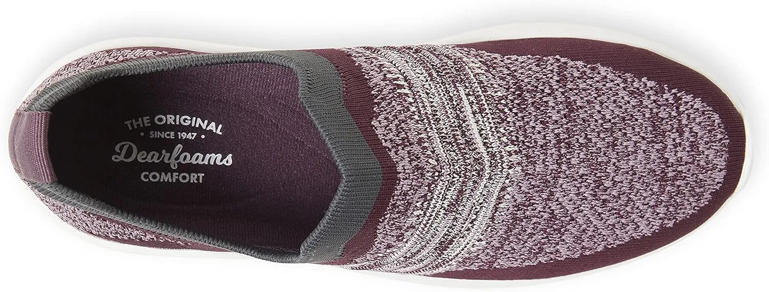 Dearfoams Women's Original Comfort Elena Slip-on Wedge Sneaker