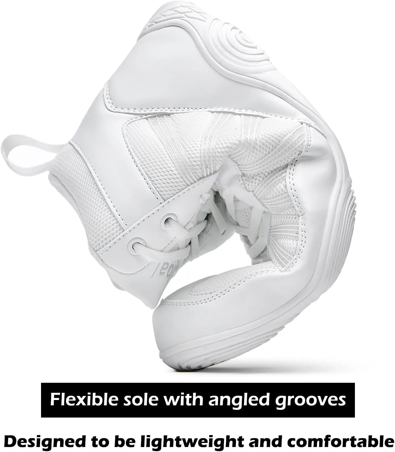 DimaiGlobal Men's Wrestling Shoe Boxing Shoes Zero Drop Sole High Top Fighting Shoes Fitness Sneaker Taekwondo Karate Martial Arts Weightlifting Training Shoes