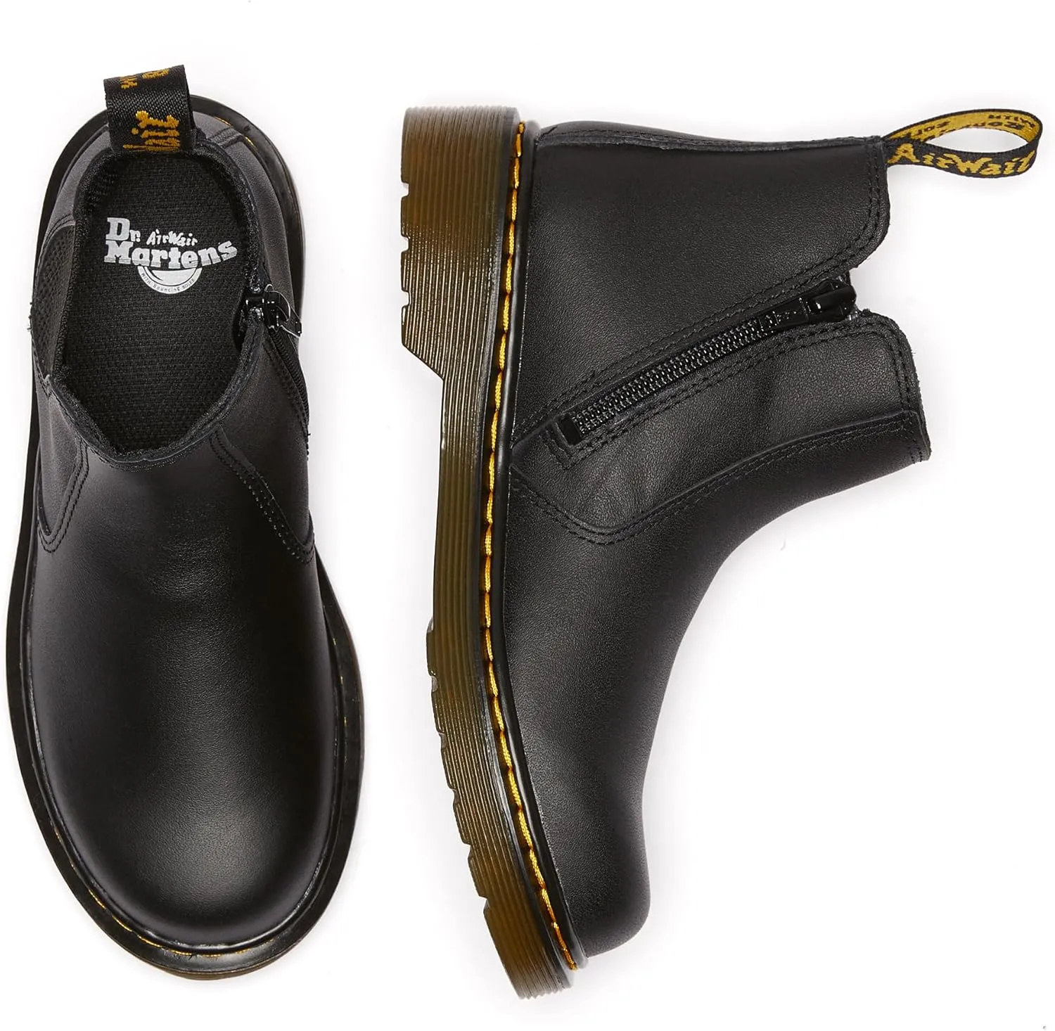 Dr. Martens Unisex-Child 2976 Youth Banzai Chelsea Boot (Big Kid) Y
