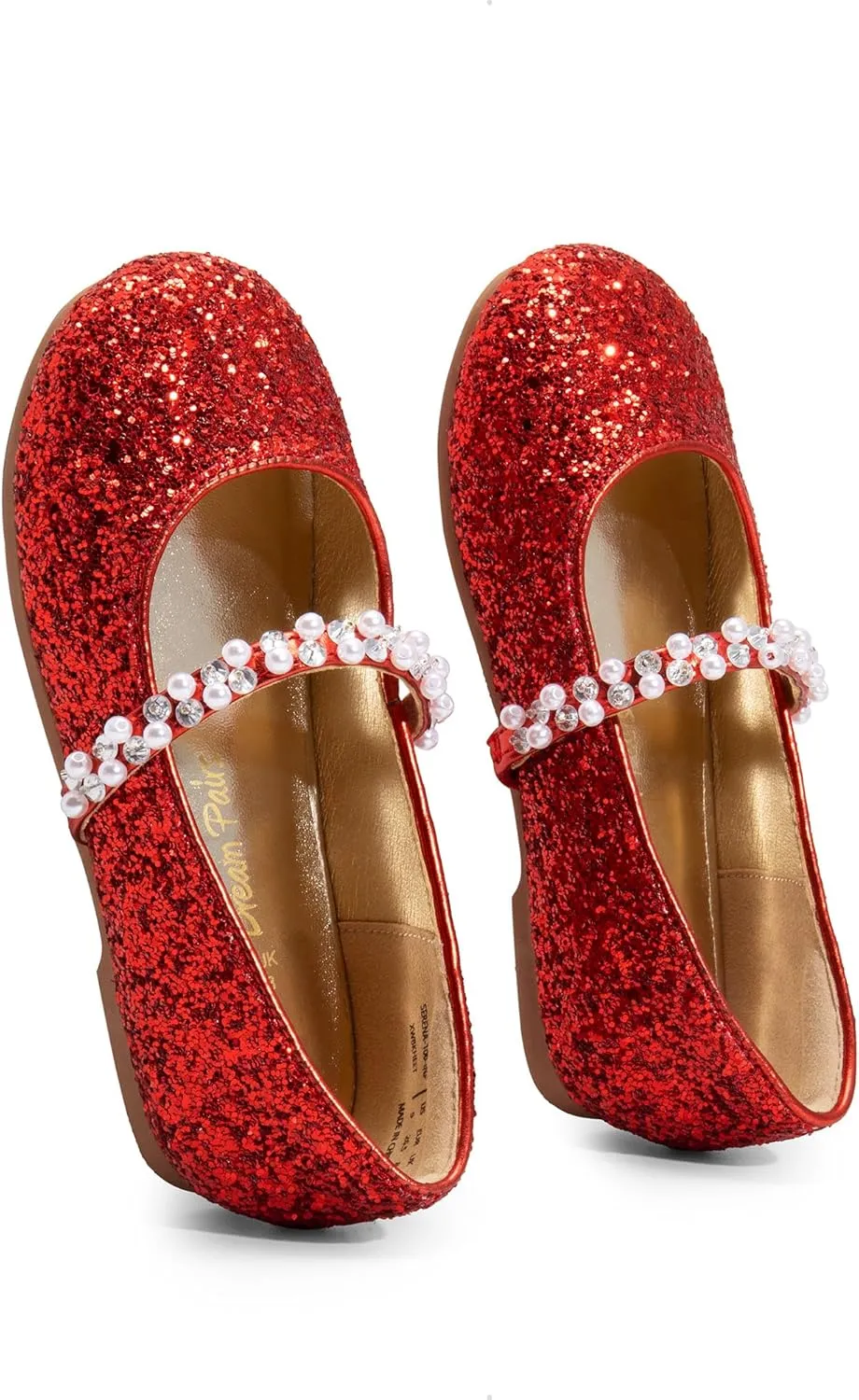 DREAM PAIRS Girls Mary Jane Dress Shoes Ballerina Flats for Wedding, Party (Toddler/Little Kid/Big Kid)