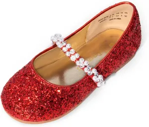 DREAM PAIRS Girls Mary Jane Dress Shoes Ballerina Flats for Wedding, Party (Toddler/Little Kid/Big Kid)