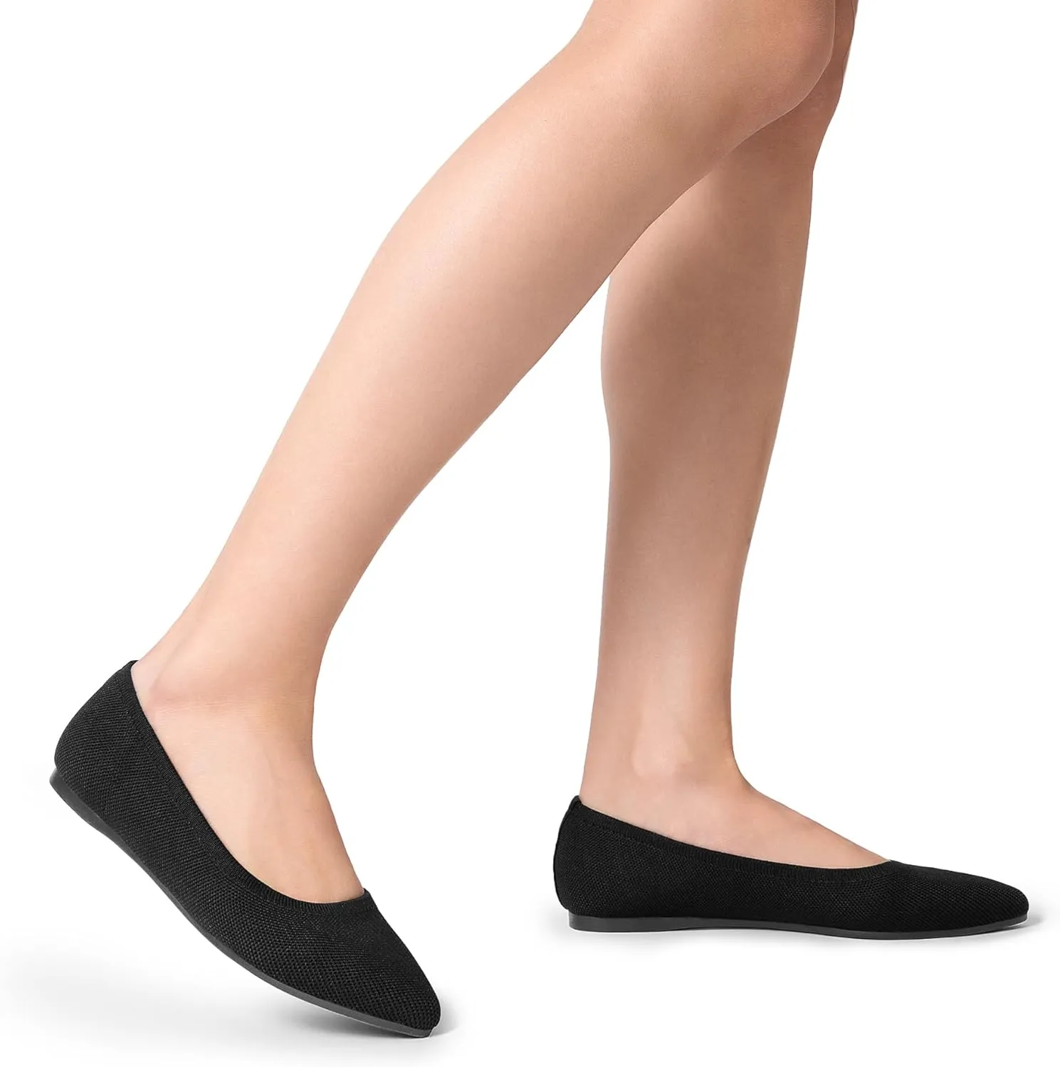 DREAM PAIRS Women's Dress Pointed Toe Flats Ballet Comfort Soft Slip On Casual Flat Shoes for Work Office Business