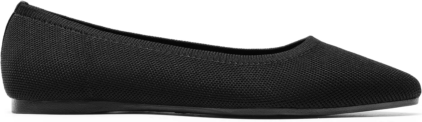 DREAM PAIRS Women's Dress Pointed Toe Flats Ballet Comfort Soft Slip On Casual Flat Shoes for Work Office Business