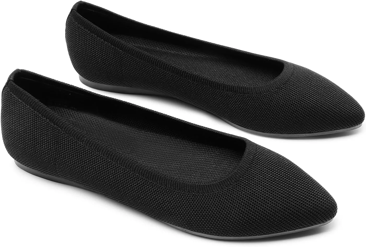 DREAM PAIRS Women's Dress Pointed Toe Flats Ballet Comfort Soft Slip On Casual Flat Shoes for Work Office Business